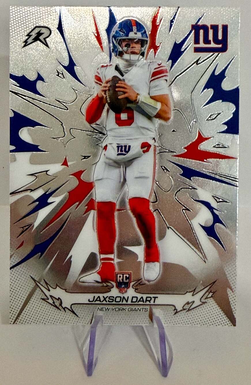 2025 Topps Resurgence Jaxson Dart New York Giants Rookie Card #167